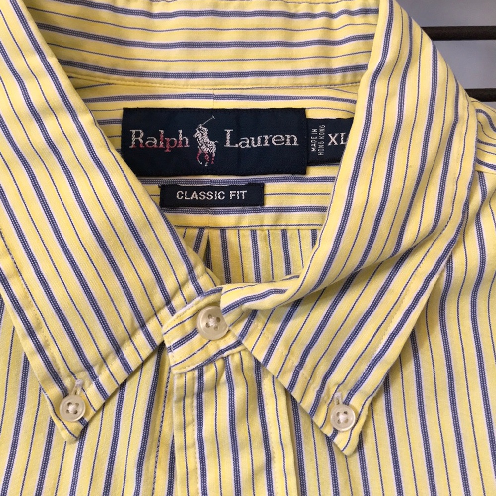 New cond polo Ralph Lauren short sleeve dress nice
